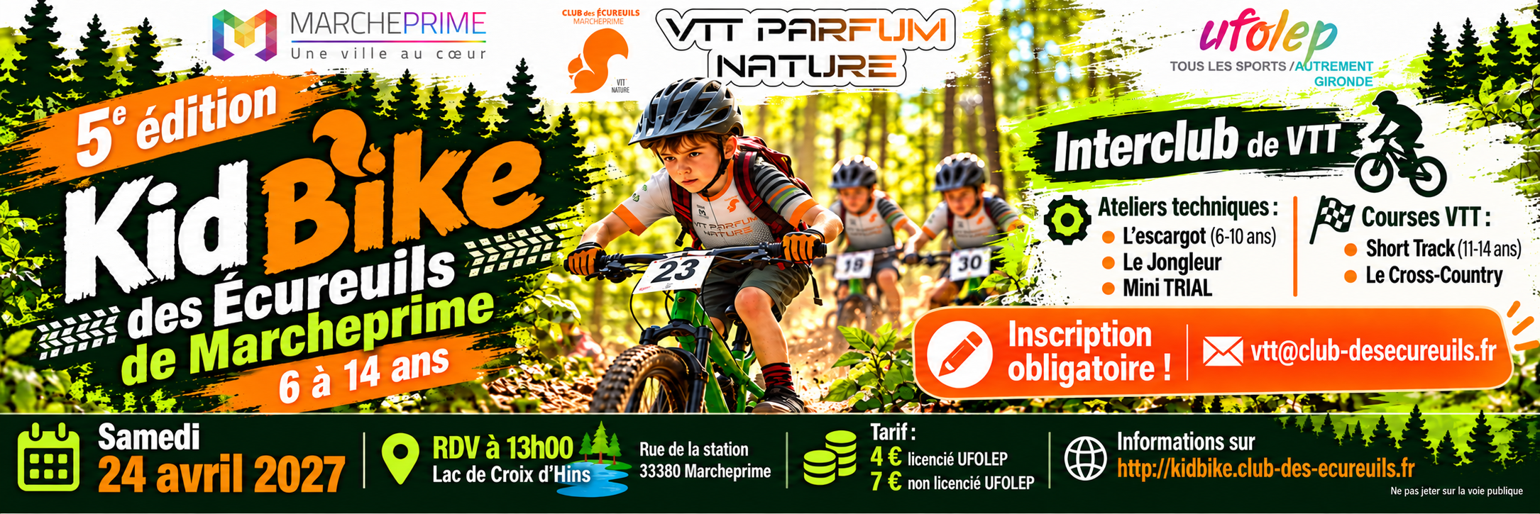 5ème Kid Bike UFOLEP de Marcheprime